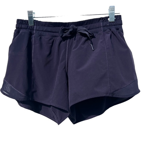 lululemon athletica Pants - LLululemon Purple hottie hot shorts 8 euc Hotty